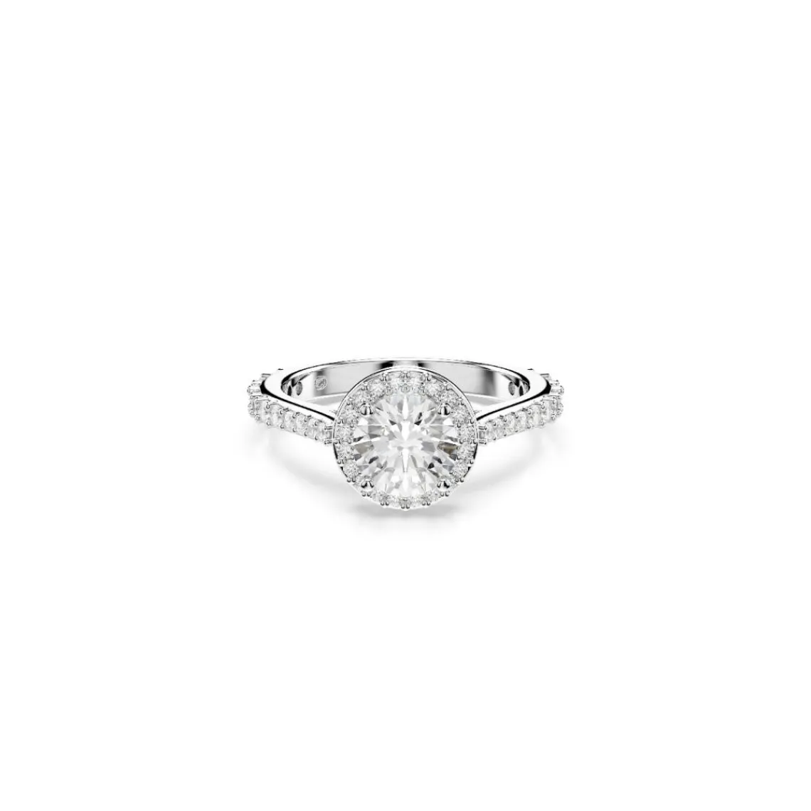 Swarovski Bijoux Bague Femme Swarovski Una - 571792 Métal Rhodié Argent | Femme Bague