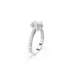 Swarovski Bijoux Bague Femme Swarovski Una - 571792 Métal Rhodié Argent | Femme Bague