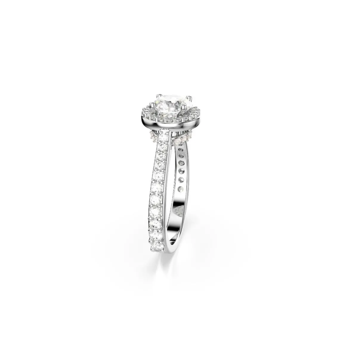 Swarovski Bijoux Bague Femme Swarovski Una - 571792 Métal Rhodié Argent | Femme Bague