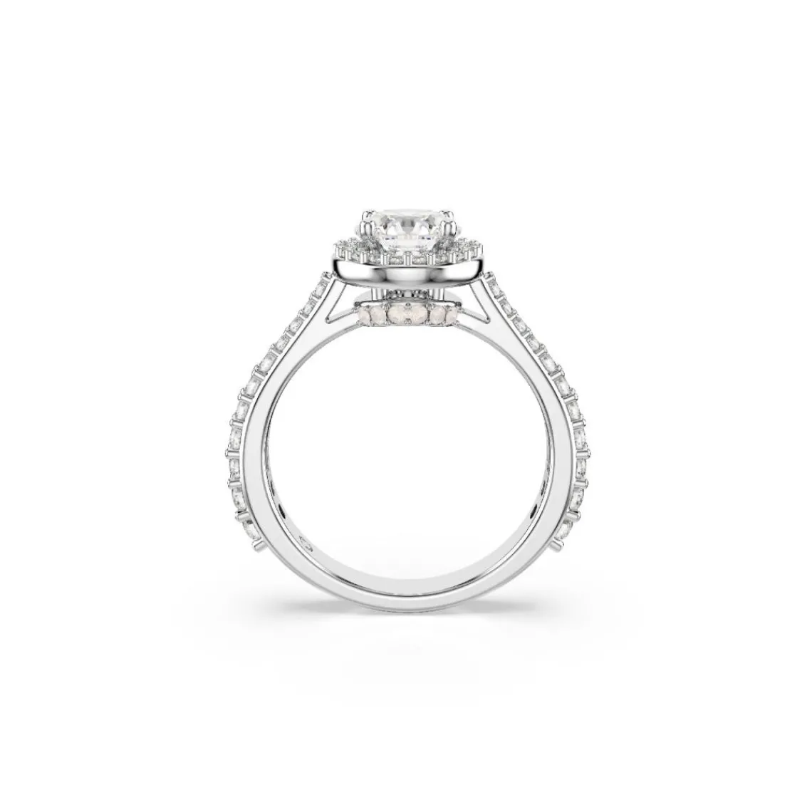 Swarovski Bijoux Bague Femme Swarovski Una - 571792 Métal Rhodié Argent | Femme Bague
