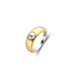 Ti Sento Bague femme 12283YP - Argent, plaqué or | Femme Bague