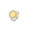 Ti Sento Bague femme 12215ZY – Argent 925/1000 plaqué or | Femme Bague