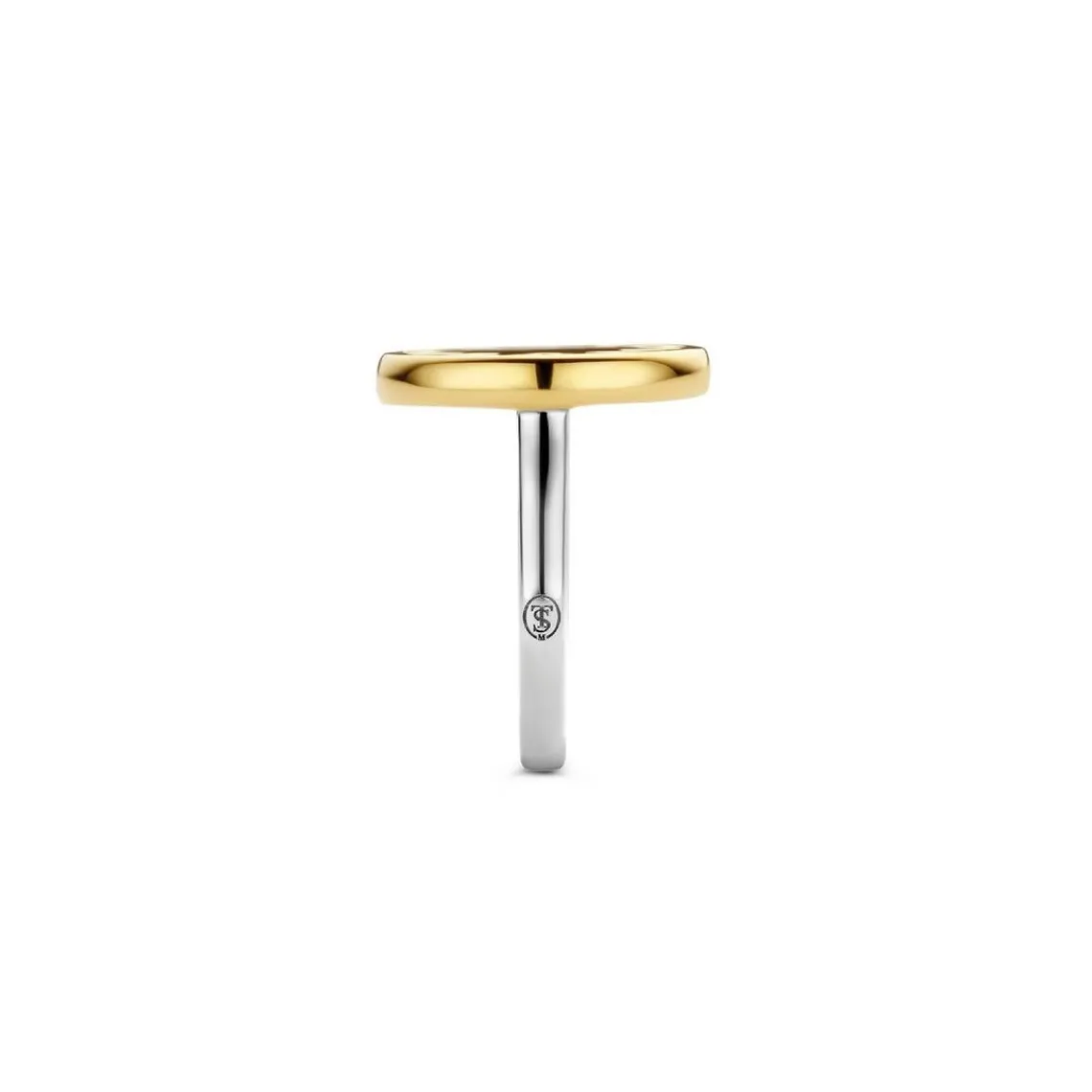 Ti Sento Bague femme 12215ZY – Argent 925/1000 plaqué or | Femme Bague