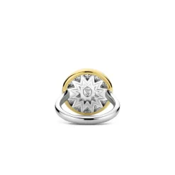 Ti Sento Bague femme 12215ZY – Argent 925/1000 plaqué or | Femme Bague
