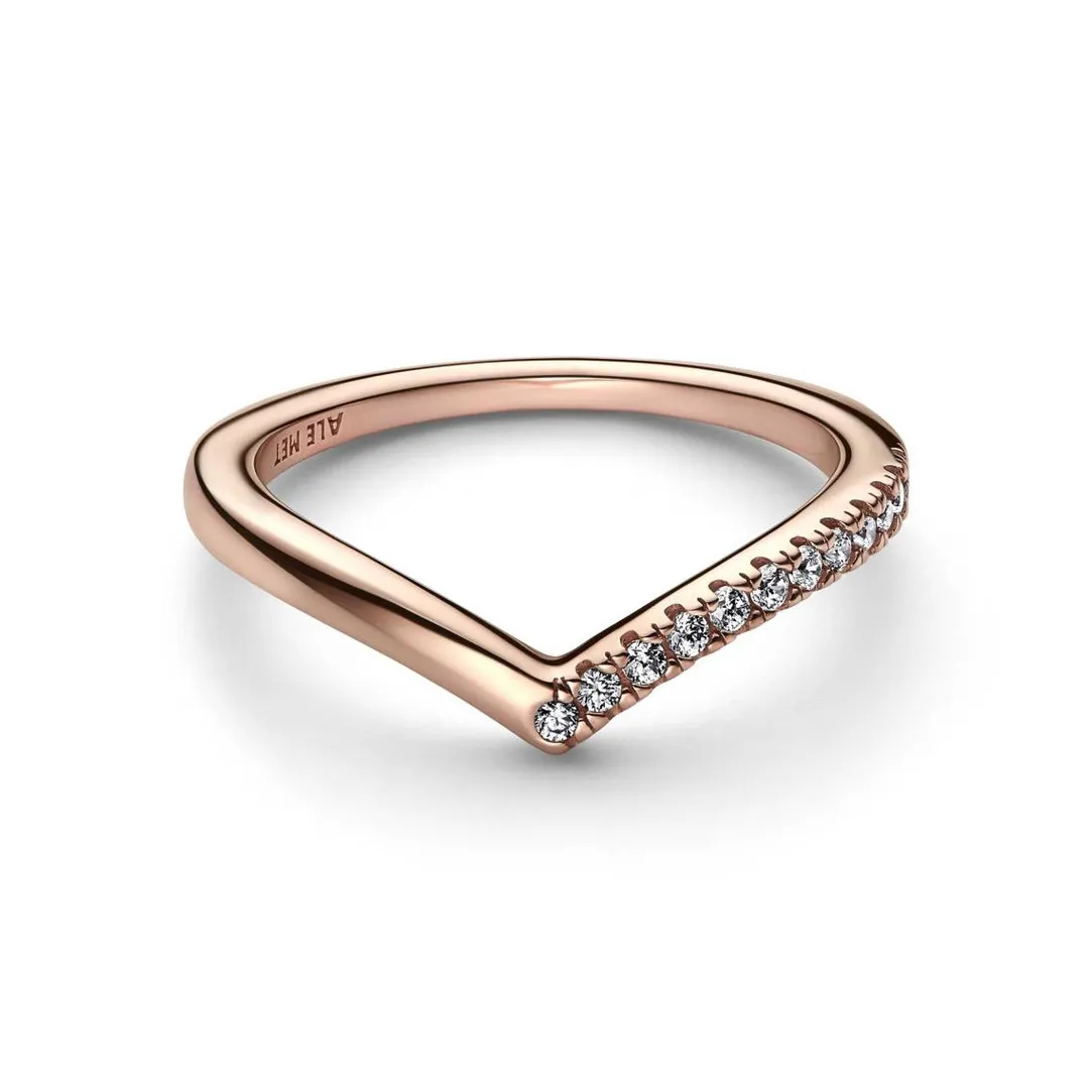 Pandora Bague Femme Vœu Semi-Scintillante Timeless | Femme Bague