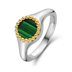 Ti Sento Bague fille Bijoux 12207MA-54 - Malachite lights | Femme Bague
