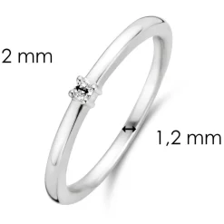 Ti Sento Bague fille Bijoux 12210ZI-54 - Wonders of past and future | Femme Bague