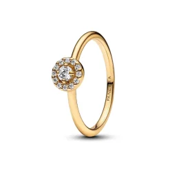 Pandora Bague Halo Rond Pavé | Femme Bague