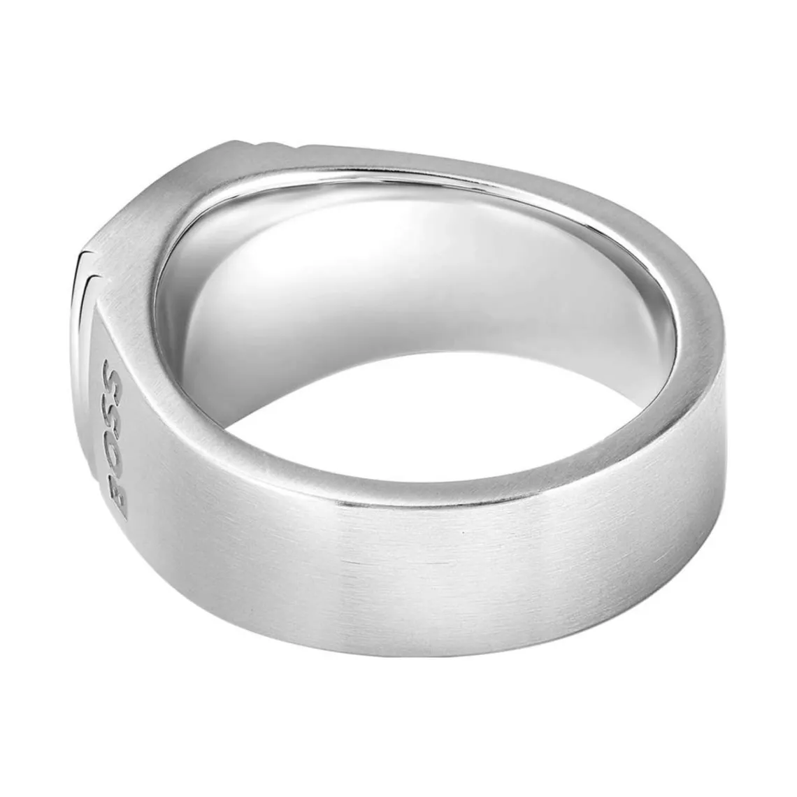 Boss Bijoux Bague homme Odell - 1580652 Acier Argent | Homme Bague