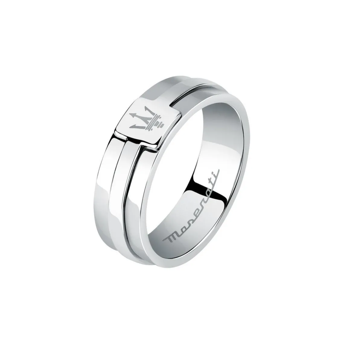 Maserati Bijoux Bague homme JM422AVD120 en acier | Homme Bague