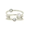 Les Interchangeables Bague A59161 - Orbite Palladium Femme | Femme Bague