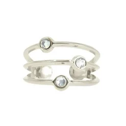Les Interchangeables Bague A59161 - Orbite Palladium Femme | Femme Bague