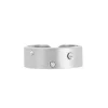 Les Interchangeables Bague A59137 - Brossée Strasse Palladium Femme | Femme Bague