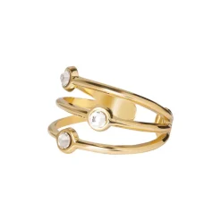 Les Interchangeables Bague A59159 - Orbite Doré Femme | Femme Bague