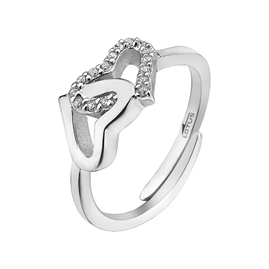 Lotus Silver Bague MOMENTS LP1594-3-1 - Bague MOMENTS Argent Coeur Femme | Femme Bague