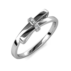 MYC-Paris Bague Luminous Bow Argentée | Femme Bague