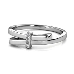 MYC-Paris Bague Luminous Bow Argentée | Femme Bague