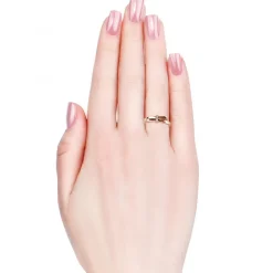 MYC-Paris Bague Luminous Bow Or Rose | Femme Bague