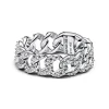 Pandora Bague Maille Cubaine Pavée | Femme Bague