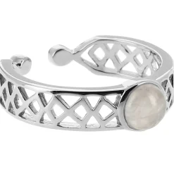 Kosma Paris Bague Mia Argenté & Pierre De Lune | Femme Bague