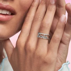 Pandora Bague Ouverte Goals ME - | Femme Bague