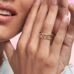 Pandora Bague Ouverte Vibes ME - | Femme Bague