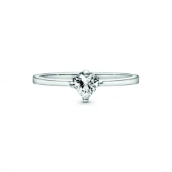 Pandora Bague Moments Solitaire Cœur Incolore | Femme Bague