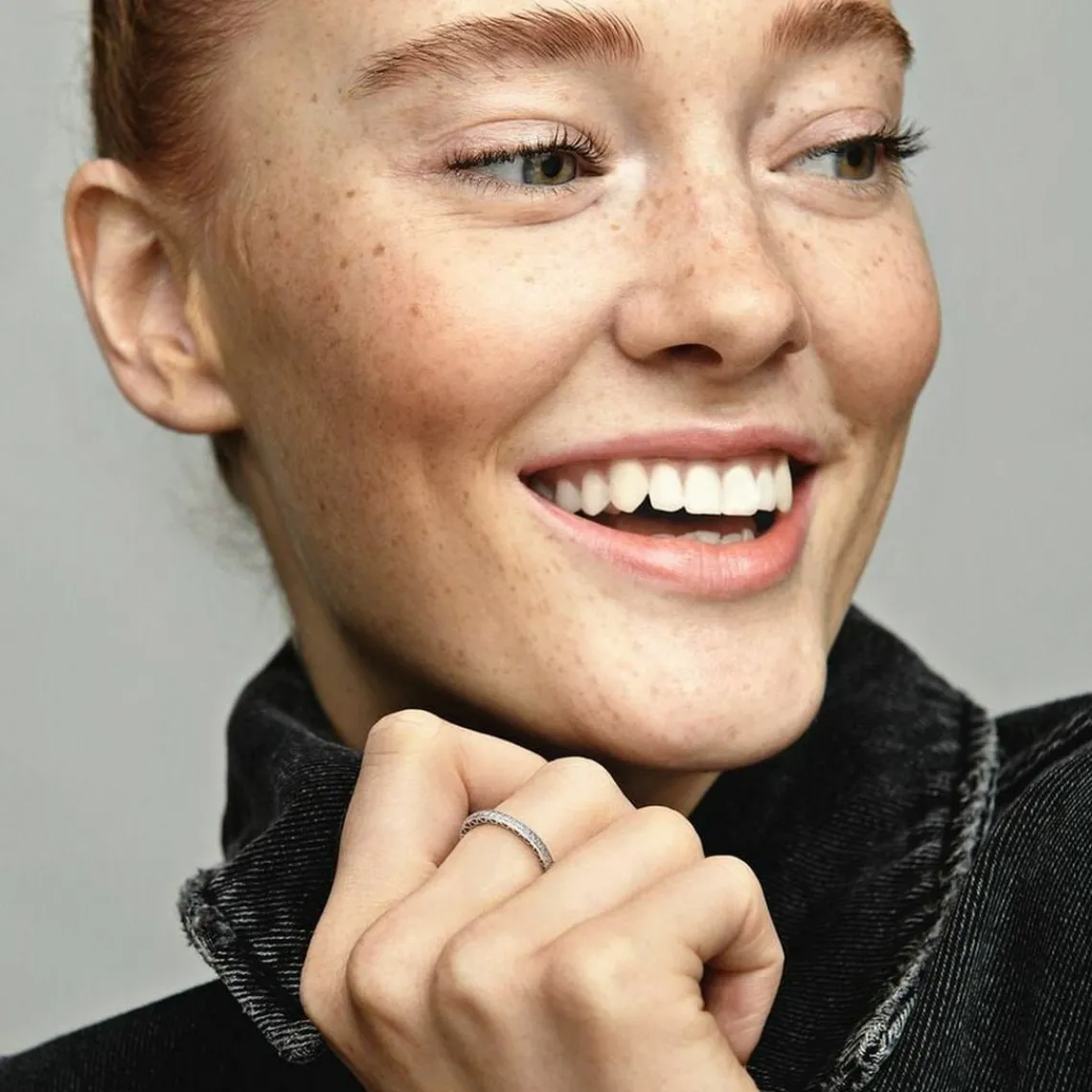 Pandora Bague Signature cœurs scintillants | Femme Bague
