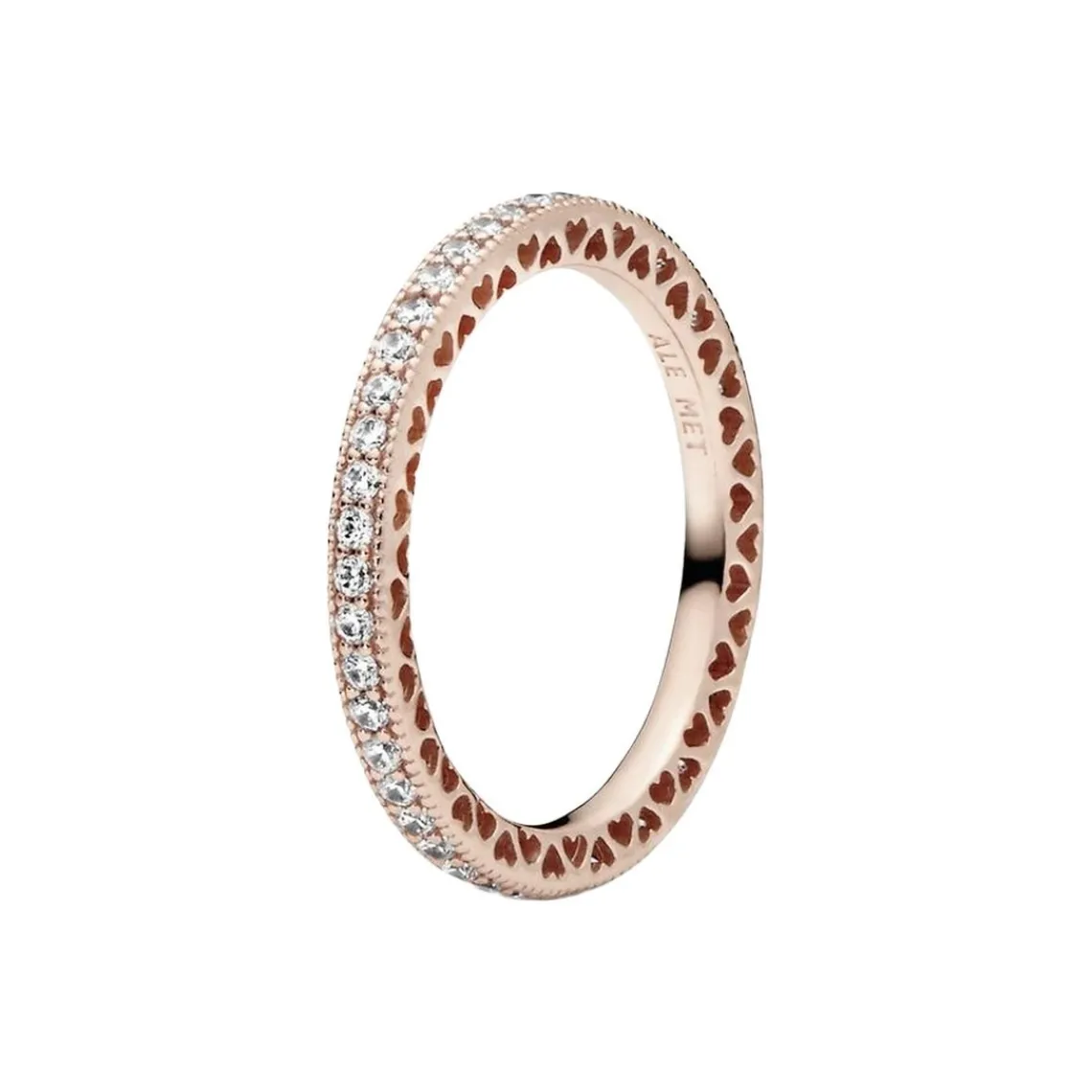 Pandora Bague Signature Scintillement & Cœurs | Femme Bague