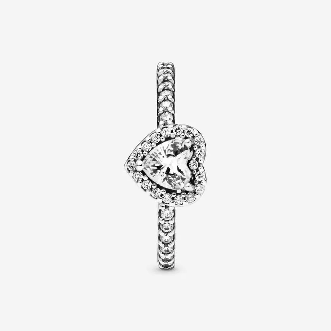 Pandora Bague Timeless Cœur Élevé | Femme Bague