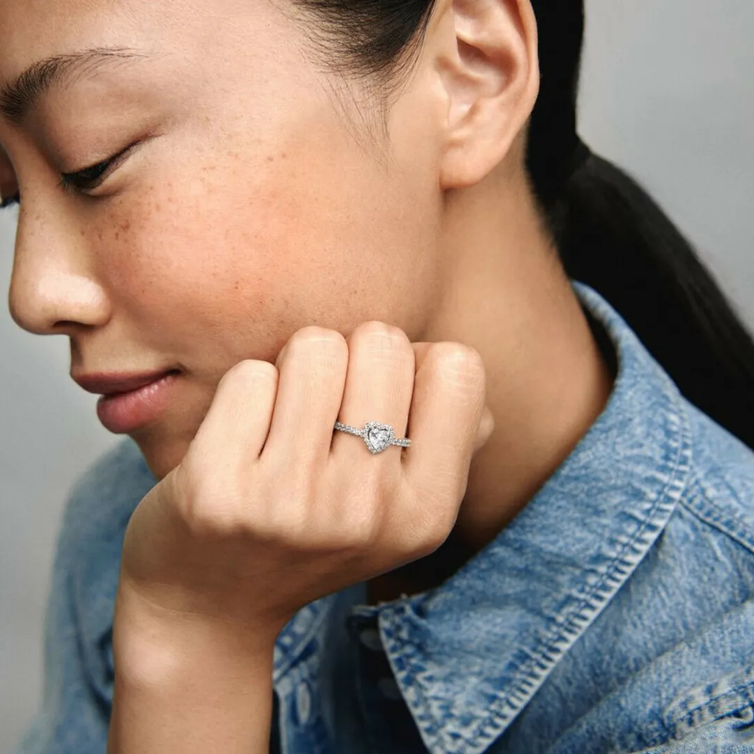 Pandora Bague Timeless Cœur Élevé | Femme Bague