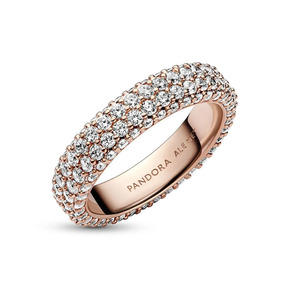 Pandora Bague Timeless - Double Rang Pavé | Femme Bague