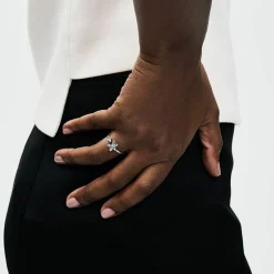Pandora Bague Timeless - Ouverte Herbier Scintillant | Femme Bague