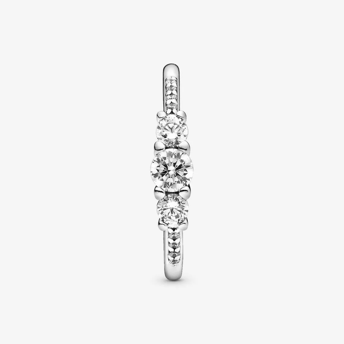 Pandora Bague Timeless trois pierres rondes | Femme Bague