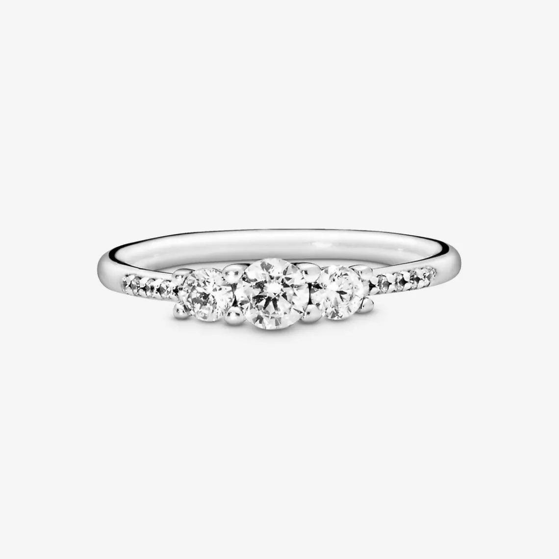 Pandora Bague Timeless trois pierres rondes | Femme Bague