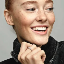 Pandora Bague Timeless trois pierres rondes | Femme Bague