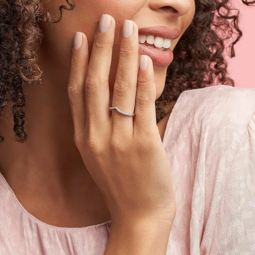 Pandora Bague Timeless V scintillante | Femme Bague