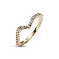 Pandora Bague - Vague Scintillante | Femme Bague