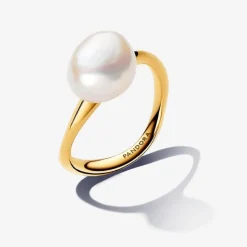 Pandora Bague Perle de Culture Baroque | Femme Bague