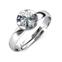 MYC-Paris Bague Réglable Acacia Argentée | Femme Bague