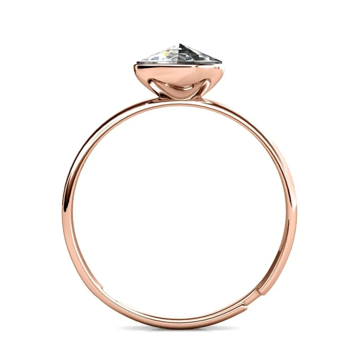 MYC-Paris Bague Réglable Acacia Or Rose | Femme Bague