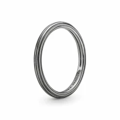 Pandora Bague ronde noire ME | Femme Bague