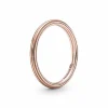Pandora Bague ronde rose gold ME | Femme Bague