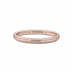Pandora Bague ronde rose gold ME | Femme Bague