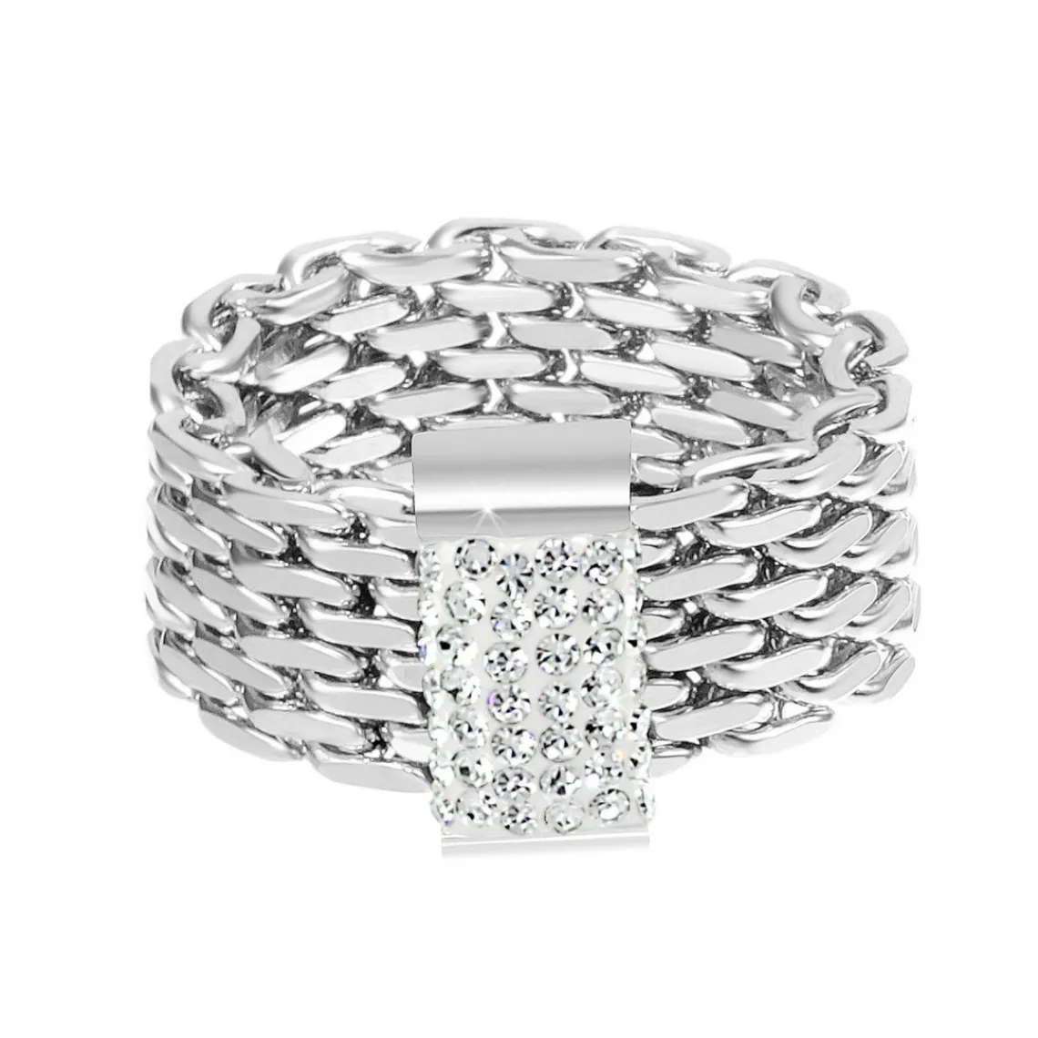 So Charm Bijoux Bagues Femme So Charm - B2574-T18-56 Acier Argent | Femme Bague