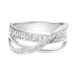 So Charm Bijoux Bagues Femme So Charm - B2582-T18-56 Acier Argent | Femme Bague