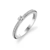 Ti Sento Bague Silver Solitaire 1869ZI | Femme Bague