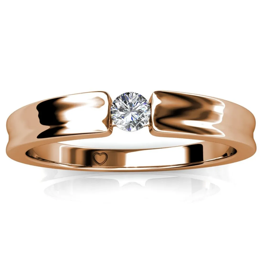 MYC-Paris Bague Simplicity Or Rose | Femme Bague