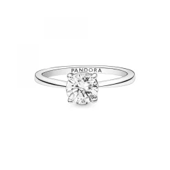 Pandora Bague Solitaire scintillante Timeless | Femme Bague