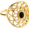 Kosma Paris Bague Stella Oxyde Doré | Femme Bague